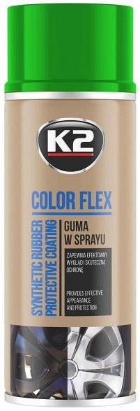 K2 color flex eemaldatav kummisprei heleroheline 400 ml/AE