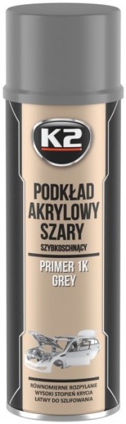 K2 primer 1K grey hall kruntvärv 500 ml/AE