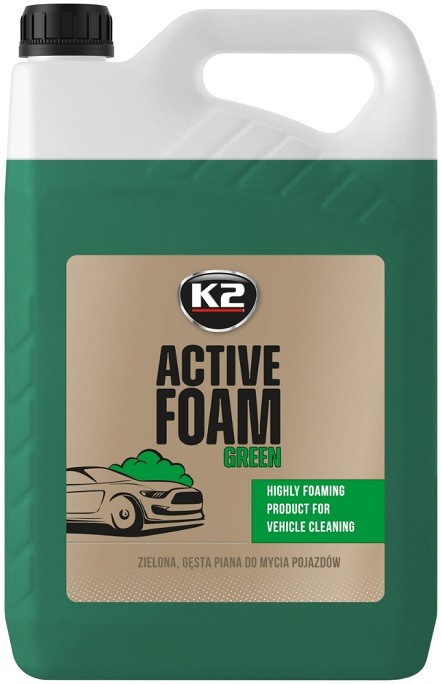 K2 active foam green kontsentreeritud PUHASTUSVAHT/AKTIIVVAHT 5 l