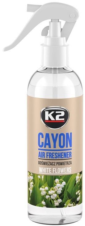 K2 cayon white flowers õhuvärskendaja 250 ml/PIHUSTI