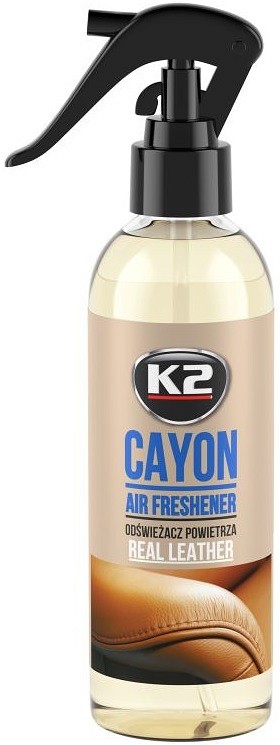 K2 cayon real leather õhuvärskendaja 250 ml/PIHUSTI