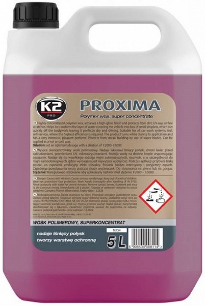 K2 proxima polümeervaha 5 l konts