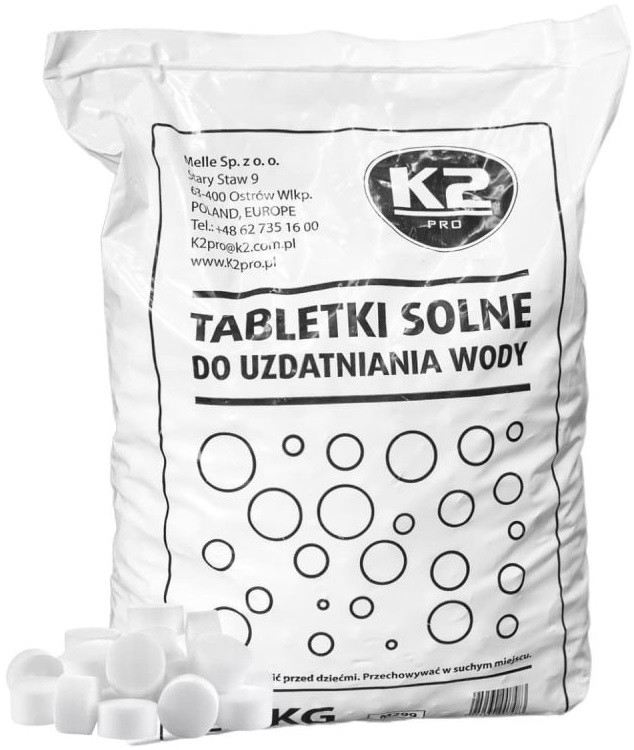 K2 salt tabs soolatabletid veepehmendussüsteemile 25 kg