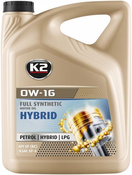 K2 hybrid 0W16 full synthetic 5 l