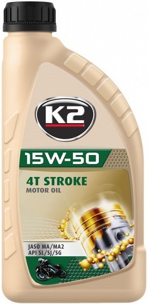 K2 15W50 4T 1 l