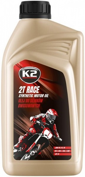 K2 race synthetic motor OIL 2T mootoriõli punane 1 l