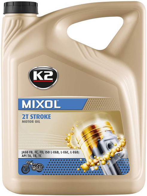 K2 mixol 2T mootoriõli punane 5 l