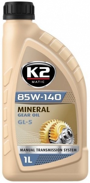 K2 85W140 GL4/GL5 1 l