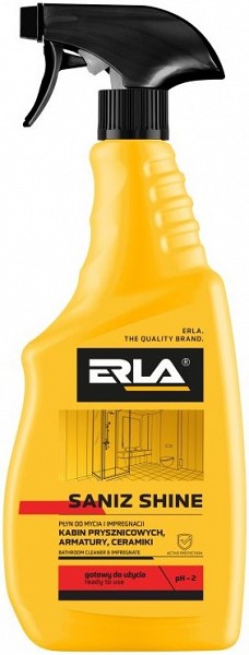 ERLA saniz shine vannitoa puhastusvahend 750 ml/PIHUSTI
