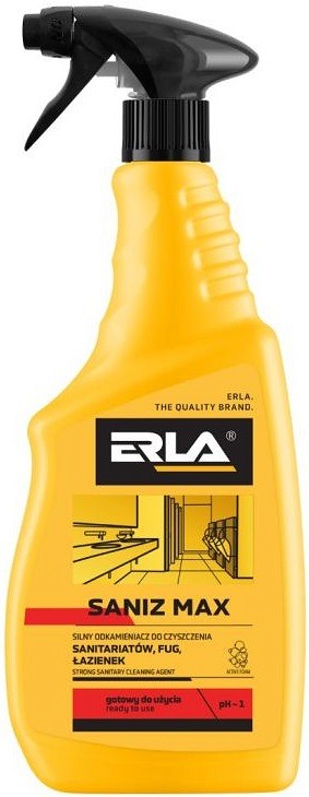 ERLA saniz MAX tugevatoimeline katlakivi eemaldusvahend 750 ml/PIHUSTI