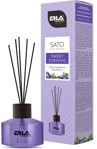 ERLA sato sweet evening ÕHUVÄRSKENDAJA/DIFUUSER 50 ml