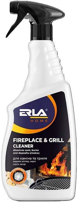ERLA home fireplace & grill cleaner kamina- JA grillipuhastusvaht 750 ml/PIHUSTI