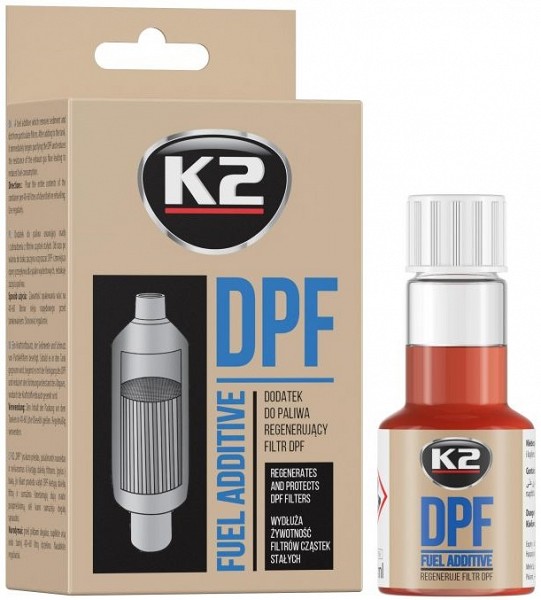K2 DPF cleaner diisli tahmafiltri puhastaja 50 ml 60L-LE