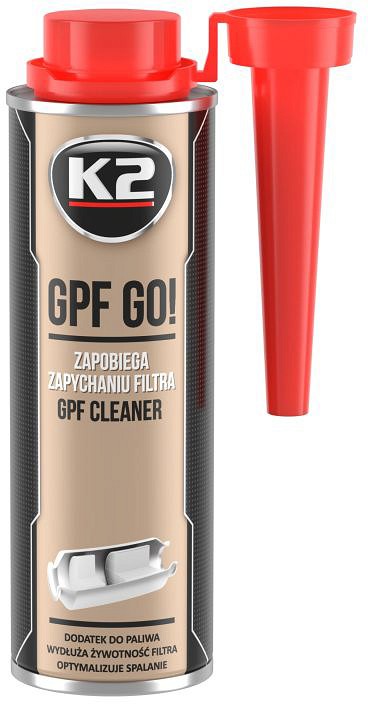 K2 GPF GO! bensiinilisand 250 ml 45-65L-LE