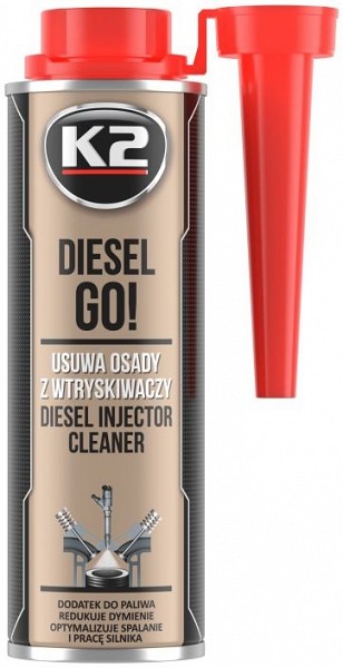 K2 diesel GO! diislikütuse lisand 250 ml 50-70L-LE