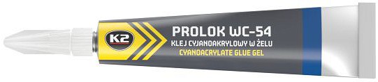 K2 prolok WC-54 tsüanoakrülaatliim geel 20 g