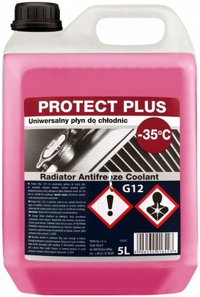Protect PLUS punane LL G12 -35°C jahutusvedelik valmis 5 l
