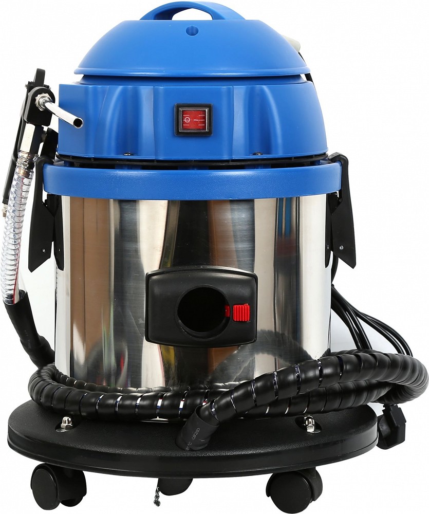 Ratastel PÄHKLIKOORE/PUHASTUSPRITS 13 l, 1200W/230V, 300L/MIN (kaasas 18 adapterit) KB
