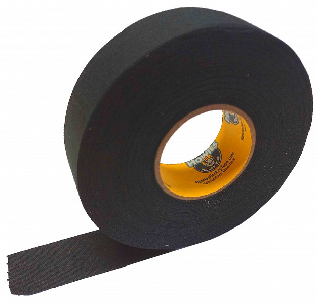 Riidest niiskuskindel kaitseteip 24 mm/24M must HOWIES