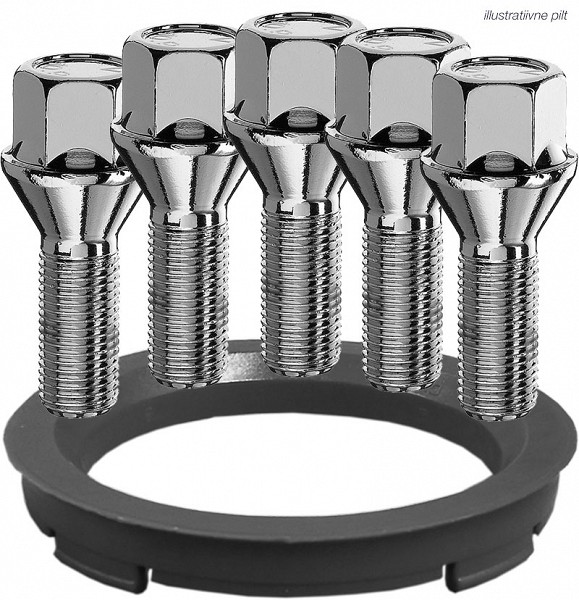 CMS KIT:POLT P12×1.25/28/17 5 tk, + 67.1-65.1 1 tk, (Z02)