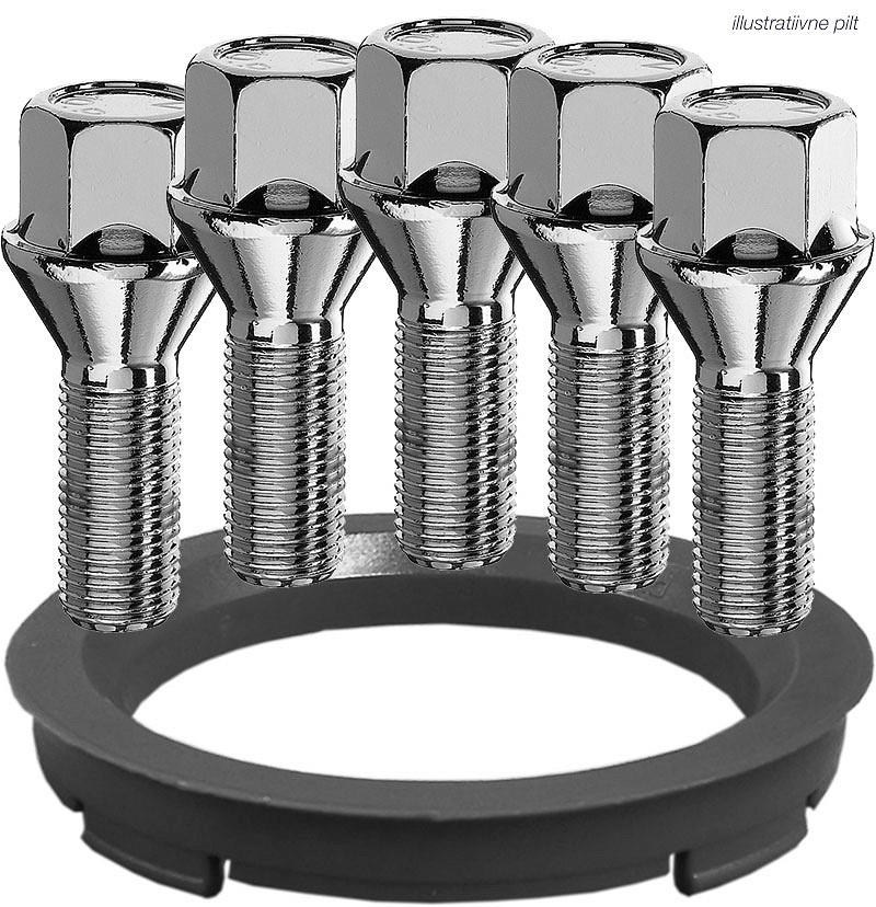 CMS KIT:POLT P14×1.50/30/17 5 tk, + 67.1-60.1 1 tk (Z43)