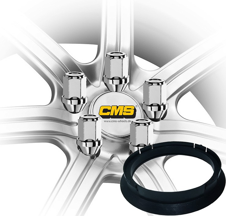 CMS KIT:MUTTER M12×1.25/32/19 5 tk, + 67.1-56.1 1 tk, (Z62)