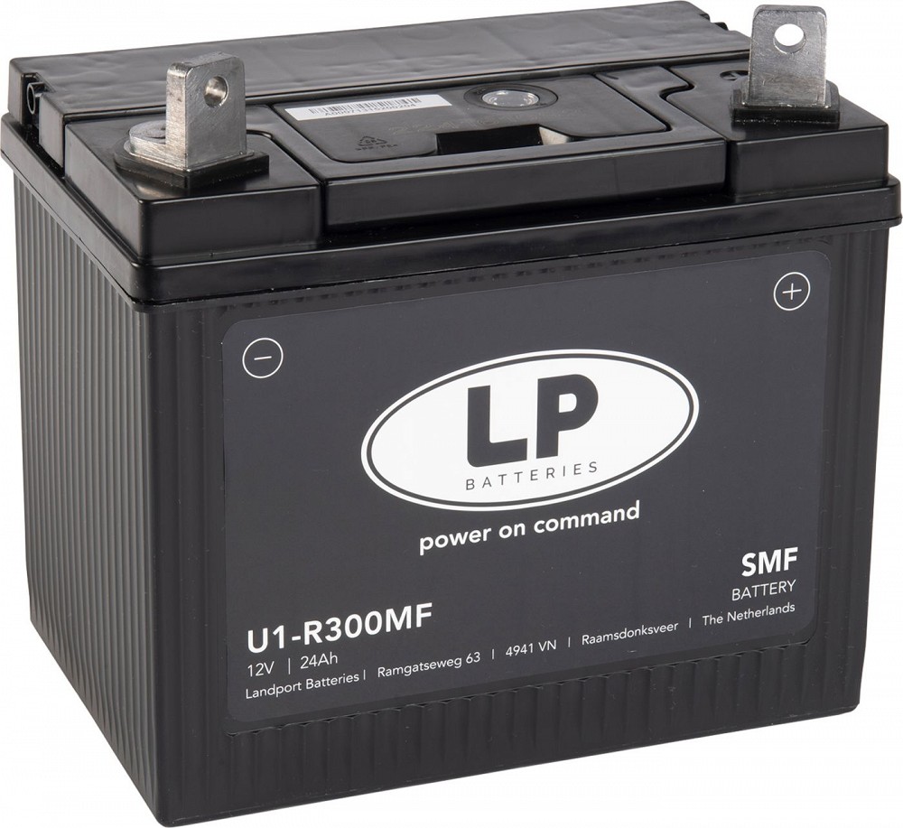 LANDPORT 24AH SMF MURUTRAKTORI/TEHNIKA AKU 196×132×159/185 mm 300 A -/+ magic EYE