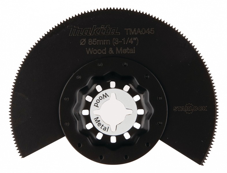 Multitool segment saetera 85 mm TMA045, BIM, SL, puidule JA metallile