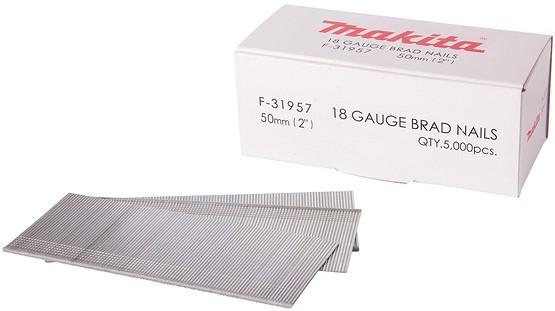 Dykert naelad 1.2×50 mm, 18GA, 5000 tk, AF505, AF550H, DBN500