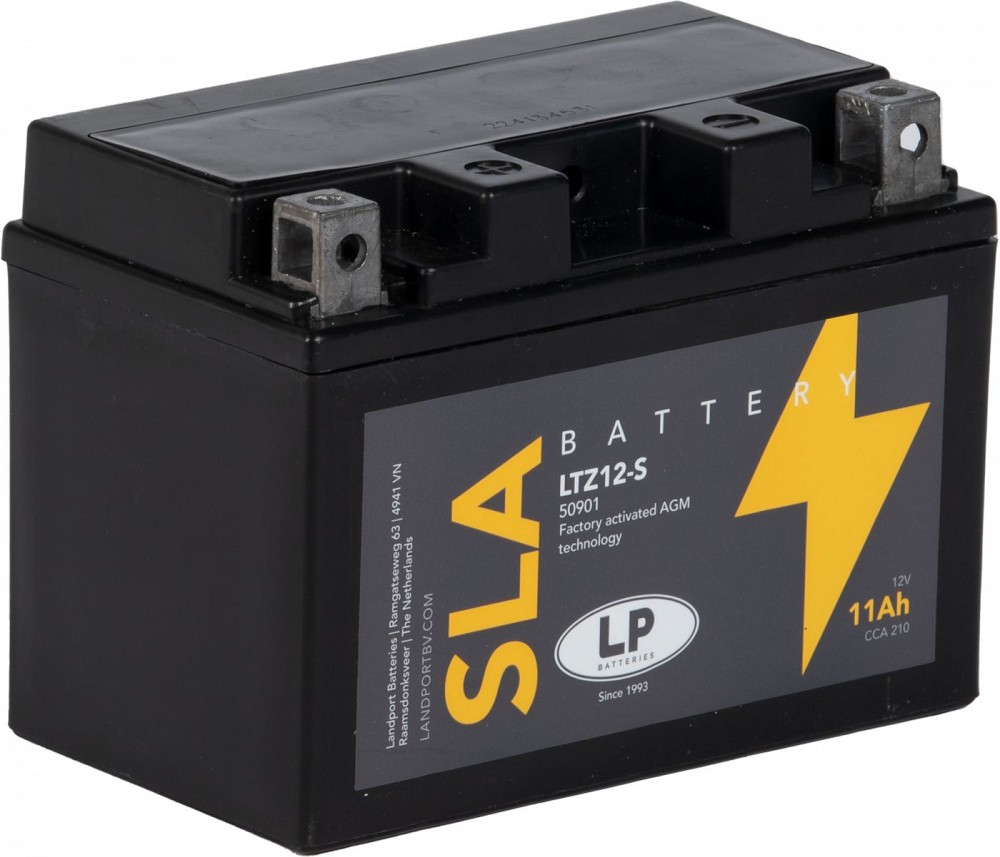 LANDPORT 11AH SLA(AGM) YTZ14-BS motoaku 150×88×110 mm 210 A +/