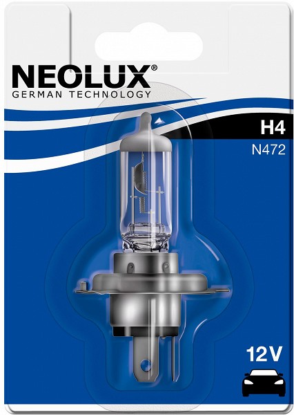 12 V H4 pirn 60/55W P43T blister 1 tk