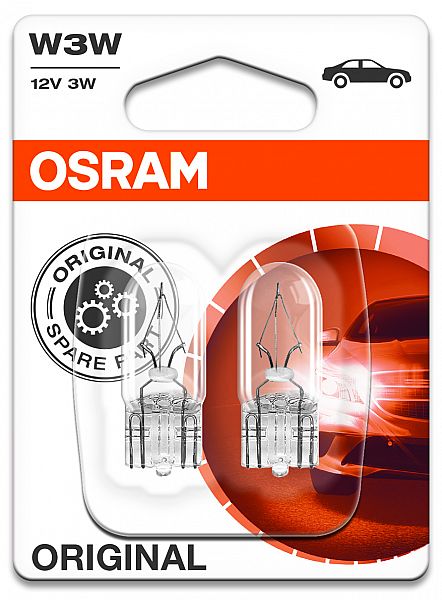 12 V T10 pirn 3 W W2.1×9.5D W3W LF ORIGINAL blister 2 tk