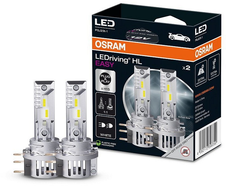 12 V H15 LED pirn GEN2 23 W