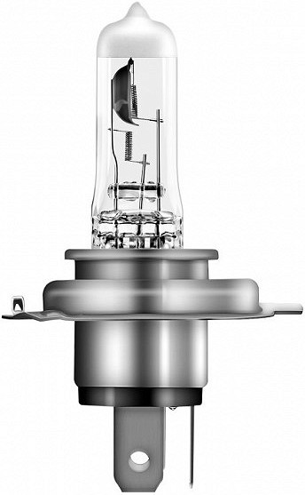 12 V H4 pirn 60/55W P43T night breaker silver +100%