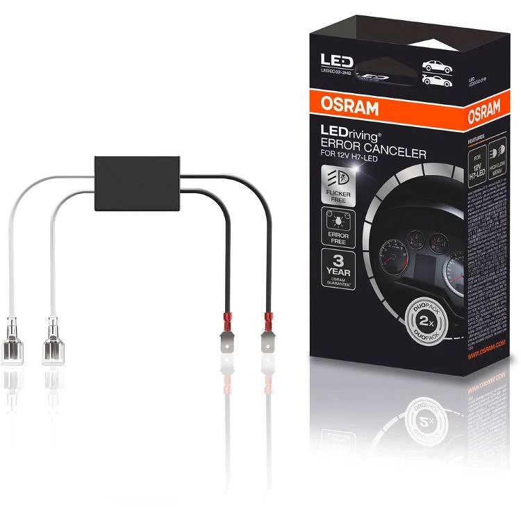 LED pirni canbus-takisti 12 V H7 2 tk