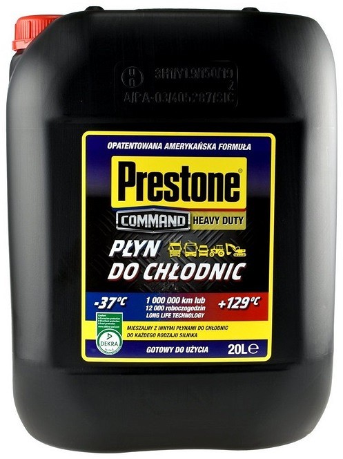 PRESTONE heavy duty antifreeze universaalne jahutusvedelik valmis 20 l
