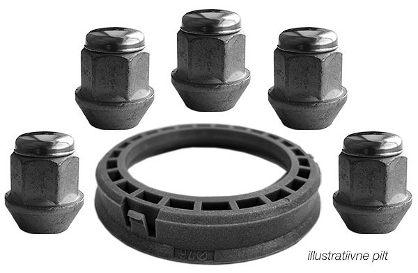 RONAL KIT (sobitusrõngas 82.0-64.1 1 tk.) + (M14×1.5/30/19, 5 tk.)