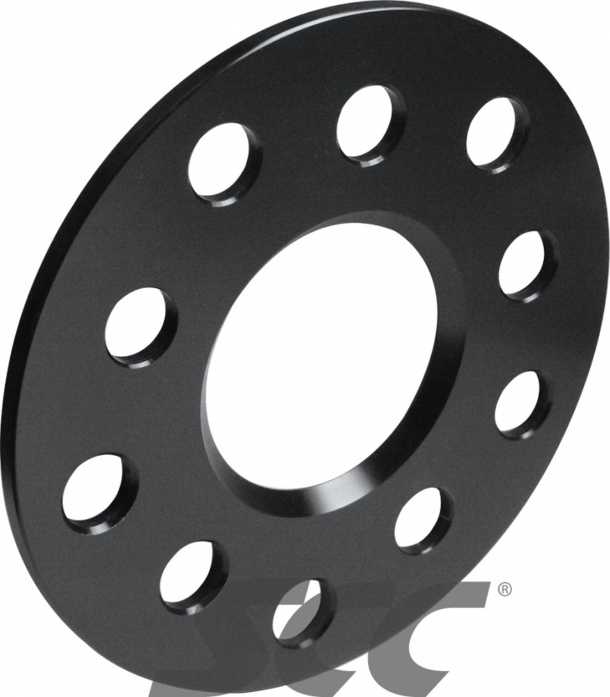 Distantsplaadid 2 tk (spacer) ALU, 5 mm, 5×120 (74.1) must, BMW anod, ALU