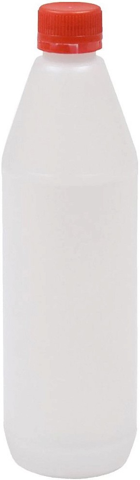Plastpudel korgiga 1 l