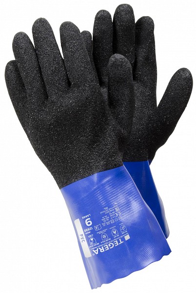 12930-10 PVC (vinüül) keemiakindlad töökindad