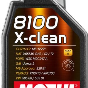 MOTUL 8100 X-CLEAN 5W40 C3 1L