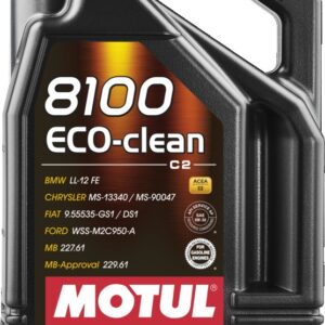 MOTUL 8100 ECO-CLEAN 0W30 C2 5L