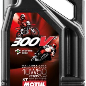 MOTUL 300V2 FACTORY LINE RR/OR 10W50 4L