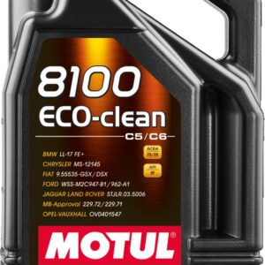 MOTUL 8100 ECO-CLEAN 0W20 C5/C6 5L