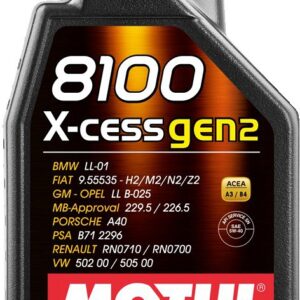 MOTUL 8100 X-CESS GEN2 5W40 A3/B4 1L