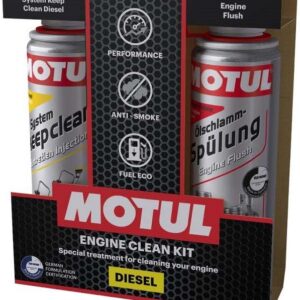 MOTUL ENGINE CLEAN KIT (DIISEL) 2X300ML (B2C)