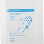 CHEMISEPT HAND DES ANTISEPTILINE GEEL KÄTELE (DESO) 5L CHEMI-PHARM