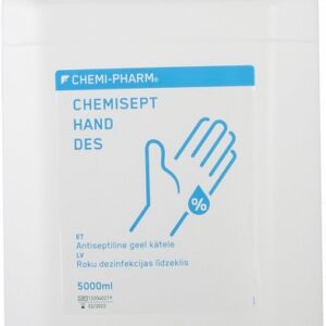 CHEMISEPT HAND DES ANTISEPTILINE GEEL KÄTELE (DESO) 5L CHEMI-PHARM