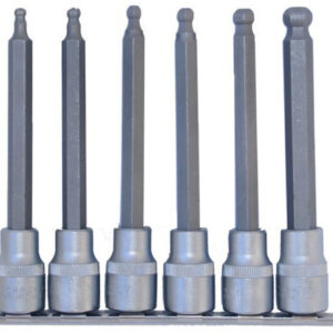 6-OS. 1/2" PIKKADE KUUSKANT PADRUNOTSIKUTE KOMPL. 5-12MM. KUULOTS. SIINIL TRIUMF