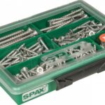 245-OS. PUIDUKRUVIDE KOMPLEKT. 7 SUURUST. TSINK. WIROX. KOHVRIS SPAX